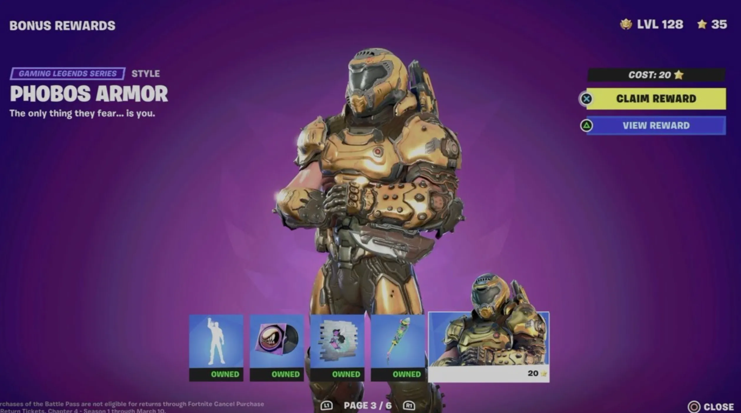 doom slayer fortnite